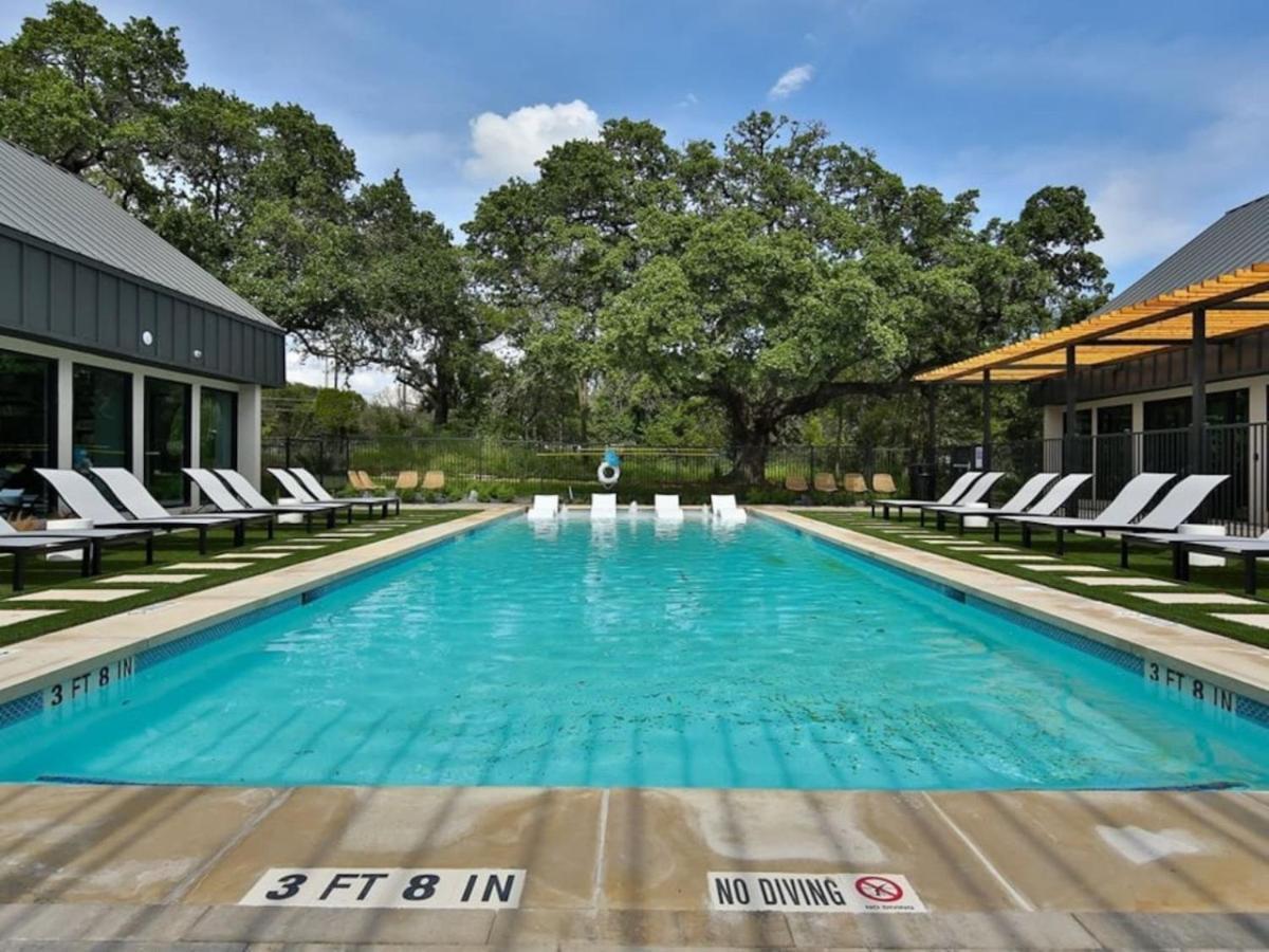 Luxurious New Unit 1Bd1Ba Pool, Golf Sim Austin Exterior foto
